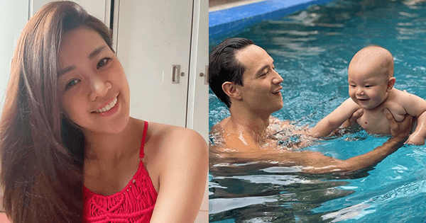 Hôm qua sao làm gì (13/6): Khánh Vân tự tin khoe mặt mộc, Kim Lý dạy con trai Leon bơi