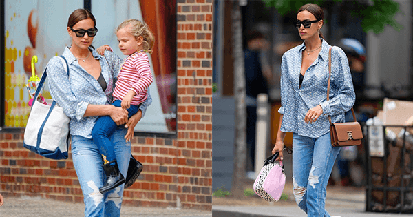 Irina Shayk quay lại cuộc sống bên con gái sau chuyến du lịch với Kanye West