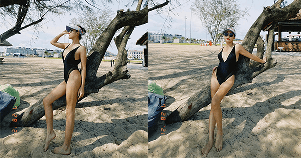 Chụp cam thường đúng nghĩa, Văn Mai Hương nuột nà săn chắc đầy chân thực