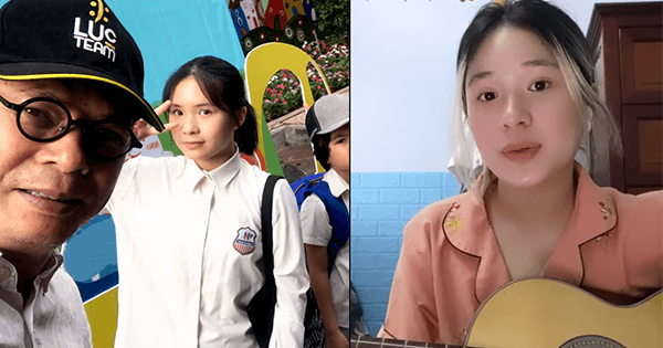 Đạo diễn Trần Lực khoe con gái 14 tuổi lớn phổng phao, cá tính, hát tiếng Anh trôi chảy