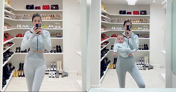 Hoa hậu Phạm Hương khoe căn phòng triệu đô ngập giày dép, túi xách hàng hiệu