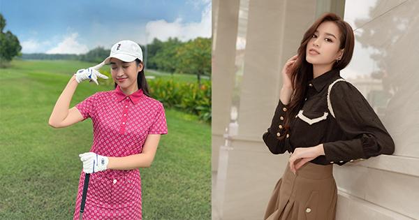 Hôm qua sao làm gì (9/11): Đỗ Thị Hà ngày càng thanh lịch, Đỗ Mỹ Linh rạng rỡ trên sân golf