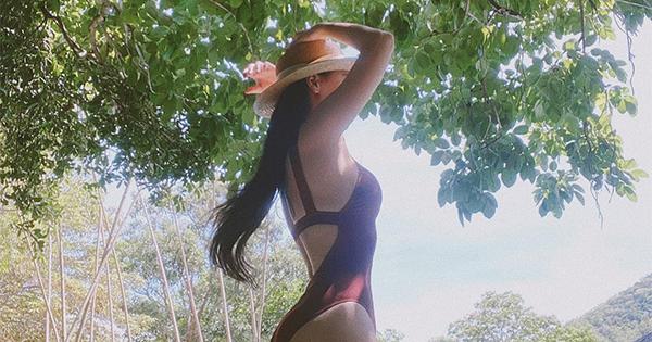 MC Minh Hà tự tin khoe "đường cong hơn cả đường đua"