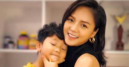 Mẹ là diễn viên hạng A, con trai Thu Quỳnh vẫn ăn cơm với cá khô