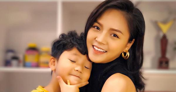 Mẹ là diễn viên hạng A, con trai Thu Quỳnh vẫn ăn cơm với cá khô