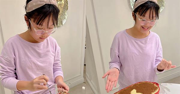 Sướng như MC Diệp Chi, có con gái đảm đang, "chiều" mọi nhu cầu bánh trái của mẹ