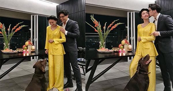 Huy Trần đón 2022 bằng bức ảnh ngọt như "mía lùi" bên Ngô Thanh Vân