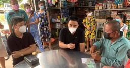 MC Quyền Linh bỏ tiền túi xây tiệm tạp hóa cho cặp vợ chồng nghèo