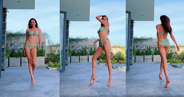 Võ Hoàng Yến diện áo tắm catwalk chân trần, ngoài 30 vẫn khiến các đàn em 18 phải chạy dài