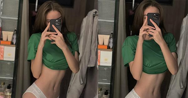 Kỳ Duyên vén áo khoe vòng eo không chút mỡ thừa, tiết lộ bí quyết giữ dáng chuẩn