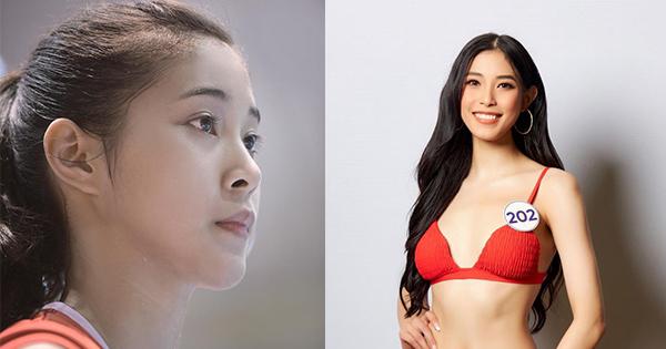 Nhan sắc "Hoa khôi bóng chuyền" giành vé vàng từ Hà Anh tại Miss Universe Vietnam 2022