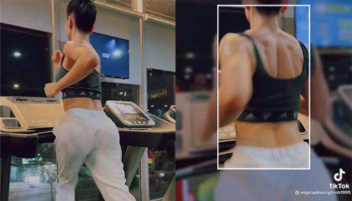 Angela Phương Trinh công khai quá trình khổ luyện để có được bờ vai "lực điền"