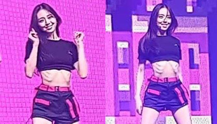 Idol Hàn Yuna (ITZY) lộ vòng eo lồi xương sườn trên sân khấu