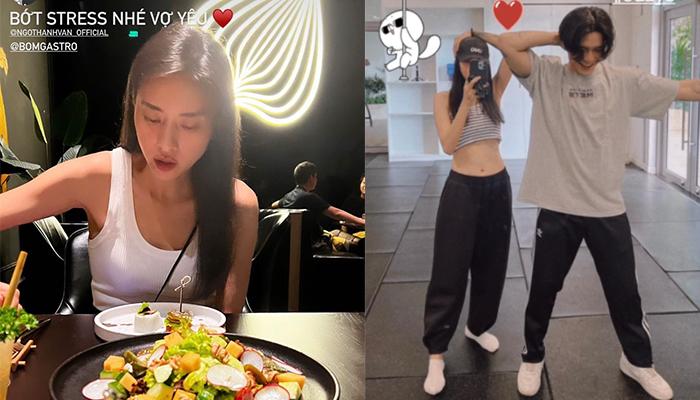 5 ngày trước hôn lễ, Huy Trần động viên Ngô Thanh Vân: "Bớt stress nhé vợ yêu"