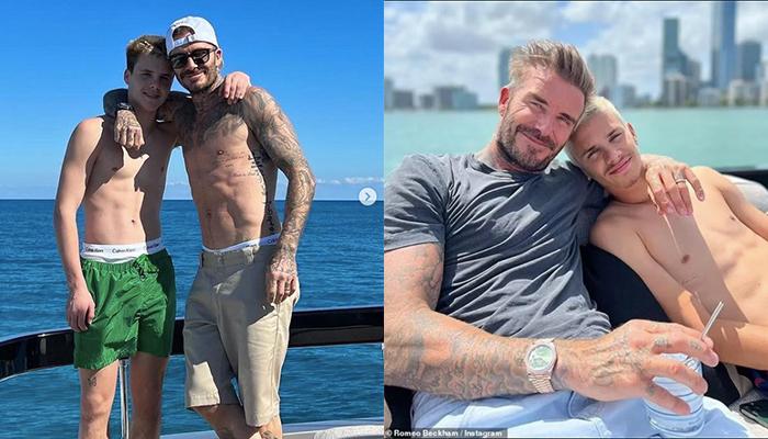 David Beckham mừng sinh nhật bên vợ con, thân hình U50 lực lưỡng hơn cả con trai 20 tuổi