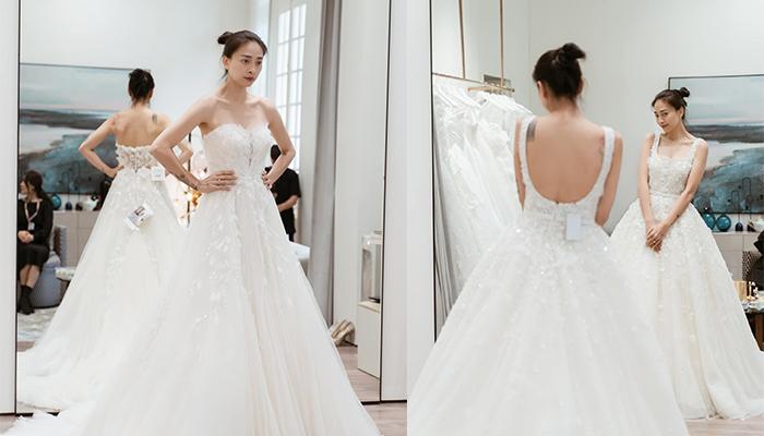 Ngô Thanh Vân mặc chiếc váy cưới nửa tỷ giống Son Ye Jin