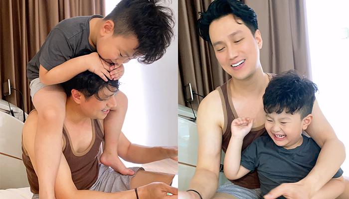 Việt Anh than mệt vì chơi với con 2 tiếng, vợ cũ lập tức bóc mẽ "2 tiếng hay 2 phút?"