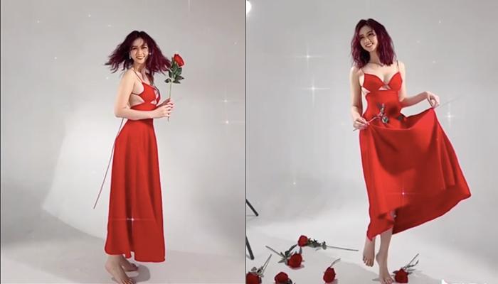 Hương Giang tung clip quyến rũ ngay sau khi huỷ theo dõi Đình Tú trên TikTok