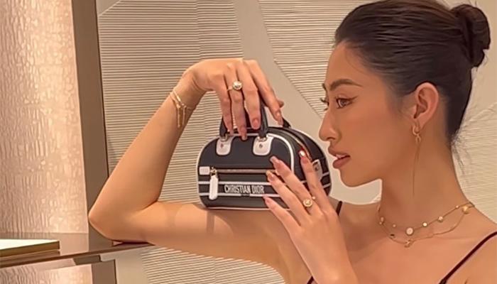 Lương Thùy Linh mua 1 cái túi hiệu mà thấy "ví hơi đau" dù là con gái Giám đốc kho bạc
