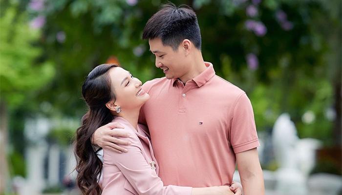 Bảo Thanh ca ngợi chồng vừa là chiếc thang, vừa là ô che chở cho vợ con