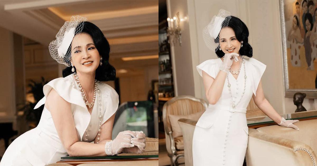 NSND Lan Hương nhận cơn mưa lời khen thì lên đồ lộng lẫy như phu nhân quý tộc