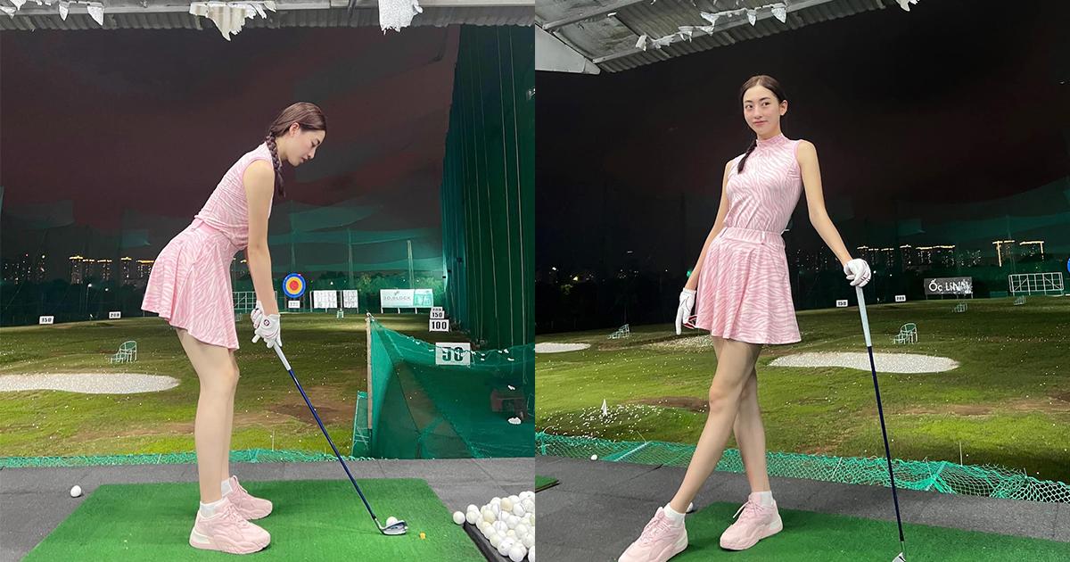 Tin Giải Trí 10/6: Hoa hậu Lương Thùy Linh nhập hội mỹ nhân chơi golf