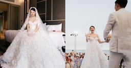 Đại gia U50 khóc khi nhìn thấy Minh Hằng mặc váy cưới