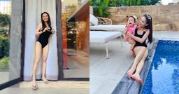 Bảo Thanh tung ảnh đi nghỉ dưỡng, vóc dáng nuột nà như chưa từng qua 2 lần sinh nở