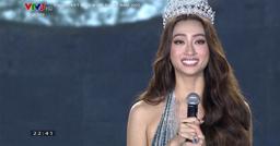 Lương Thùy Linh nói gì khi bị chê “nói dài, nói dai" vì chiếm sóng 7 phút ở chung kết Miss World