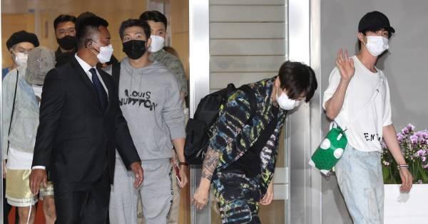 BTS xuất hiện tại sân bay để lên đường sang Mỹ dự hội nghị LHQ