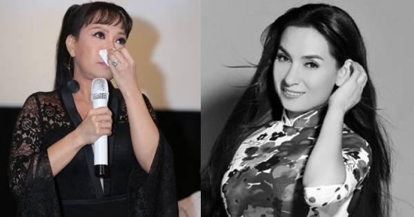 Việt Hương ôm tro cốt Phi Nhung về Mỹ cho con gái Wendy Phạm