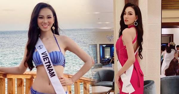 Mua áo tắm ở chợ cũ Ai Cập, Ái Nhi vẫn nổi bật tại Miss Intercontinental