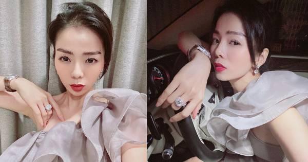 Lệ Quyên tự tìm niềm vui bằng trang sức kim cương "sương sương" tiền tỷ