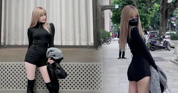 Mặc ai gọi tên, Thiều Bảo Trâm xuống phố hỏi vu vơ cũng xinh như "búp bê"