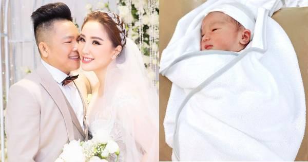 Bảo Thy bất ngờ thông báo đã hạ sinh con đầu lòng cho ông xã đại gia