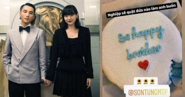 Xuất hiện chiếc bánh kem "trà xanh" phiên bản dành cho Sơn Tùng M-TP