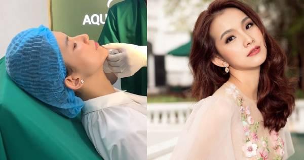 Thùy Lâm công khai đi tiêm cằm sau 13 năm đăng quang Hoa hậu Hoàn vũ Việt Nam