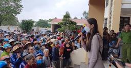 Nhiều người ở Quảng Trị được Thủy Tiên từ thiện nhưng chưa được thống kê