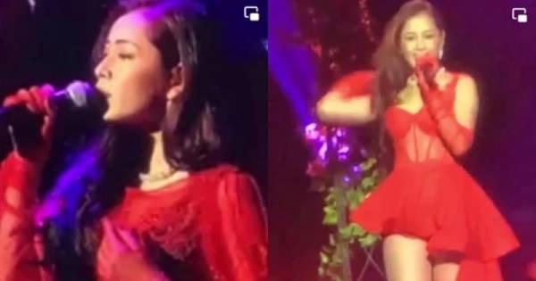 Loa xịn của Mỹ cũng chẳng cứu được màn live chênh phô của Chi Pu