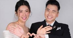 Karik lộ ảnh cưới với Thúy Ngân sau tuyên bố rời Rap Việt để lập gia đình