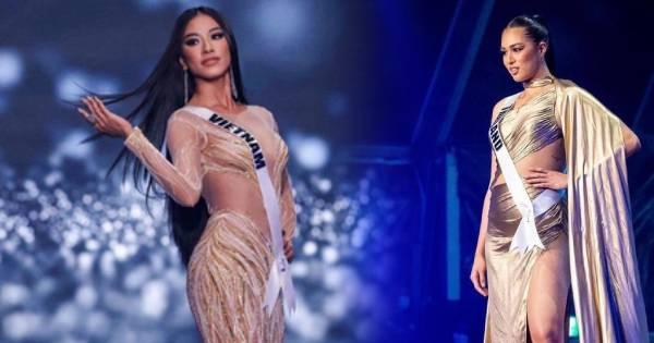 Thân hình gây tranh cãi nhưng Hoa hậu Thái Lan vẫn ít mỡ hơn Kim Duyên