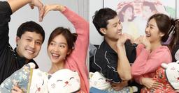 Thanh Sơn và Khả Ngân đón Giao thừa cùng nhau sau 2 tháng xa cách