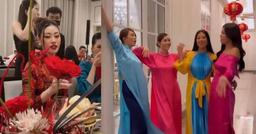 Lộ bằng chứng Hoa hậu Khánh Vân và team Miss Universe Việt Nam "nghỉ chơi"