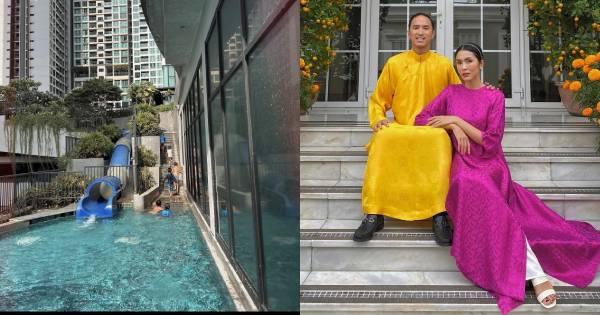 Mặc ai nói "máy đẻ", Tăng Thanh Hà khoe cuộc sống xa hoa tại căn biệt thự gia đình "vua hàng hiệu"