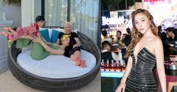 Diệp Lâm Anh và Quỳnh Thư không hẹn mà gặp cùng khoe ảnh nghỉ dưỡng, chỉ khác người đi cùng