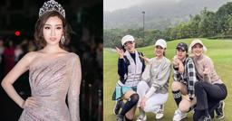 Hoa hậu Đỗ Mỹ Linh và cậu thứ nhà bầu Hiển "mỗi người một nơi" sau khi vướng tin đồn hẹn hò