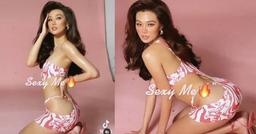 Khánh My tung ảnh nội y sau khi bị bắt gặp đi Valentine với chồng cũ Lệ Quyên