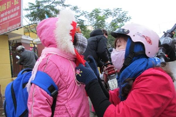 Hàng chục trường ở Lạng Sơn cho học sinh nghỉ tránh rét