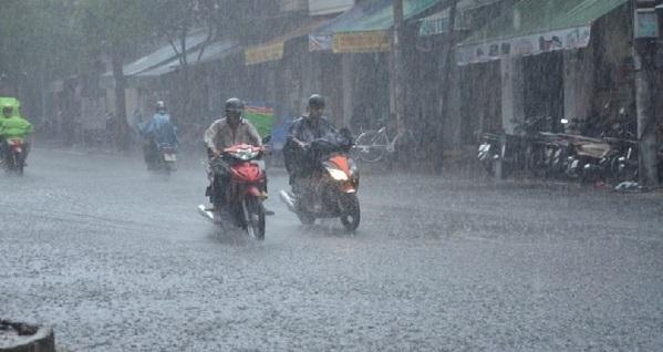 Thời tiết 25/4: Chiều và đêm nay Bắc Bộ lại có mưa rào