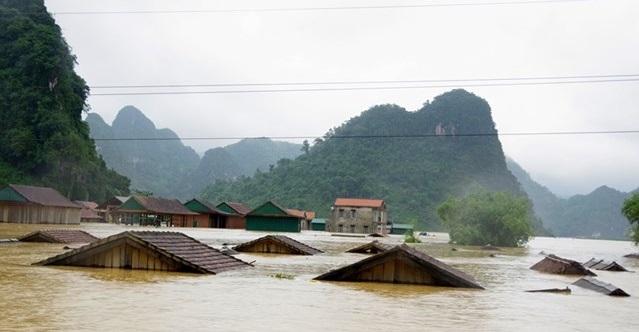 Cấp độ rủi ro thiên tai được phân tối đa thành 5 cấp